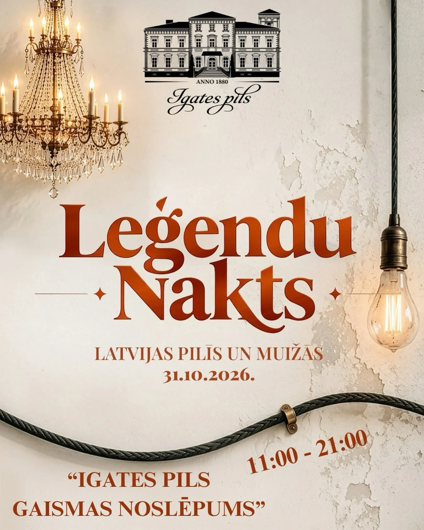 Legendernes nat: Igate slots lyshemmelighed