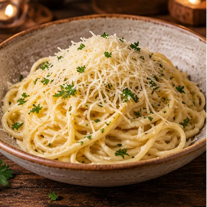 Spaghetti au fromage